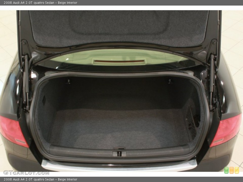 Beige Interior Trunk for the 2008 Audi A4 2.0T quattro Sedan #68711506