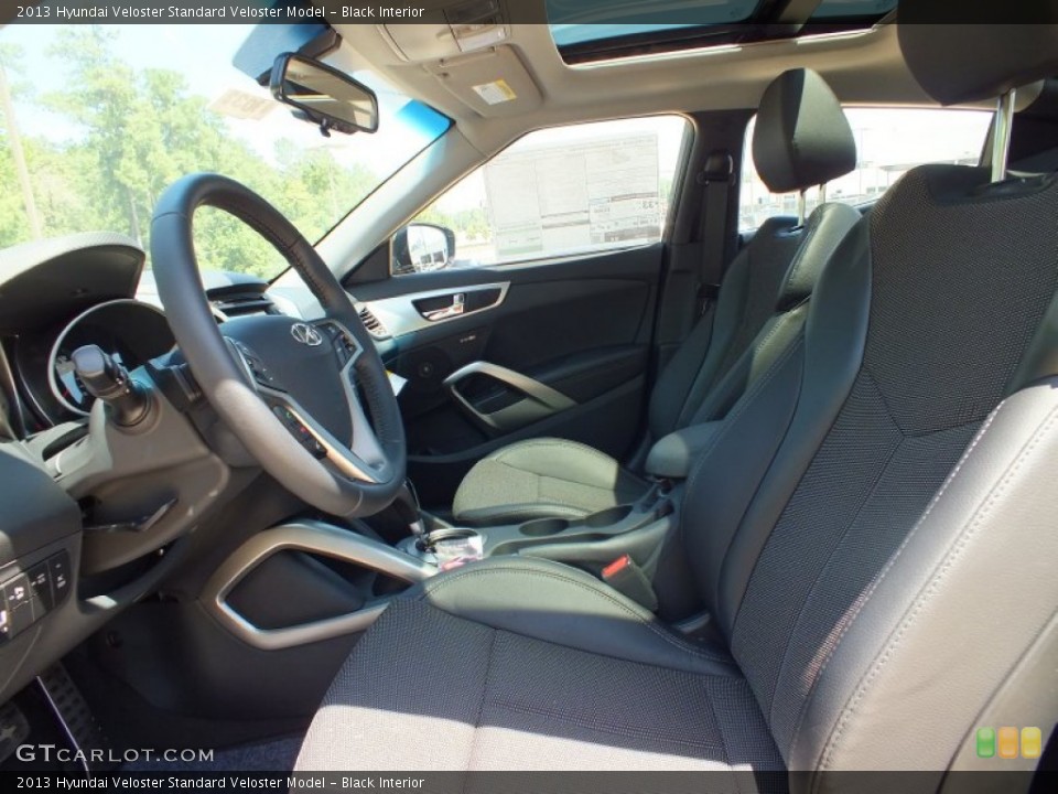 Black Interior Photo for the 2013 Hyundai Veloster  #68712205