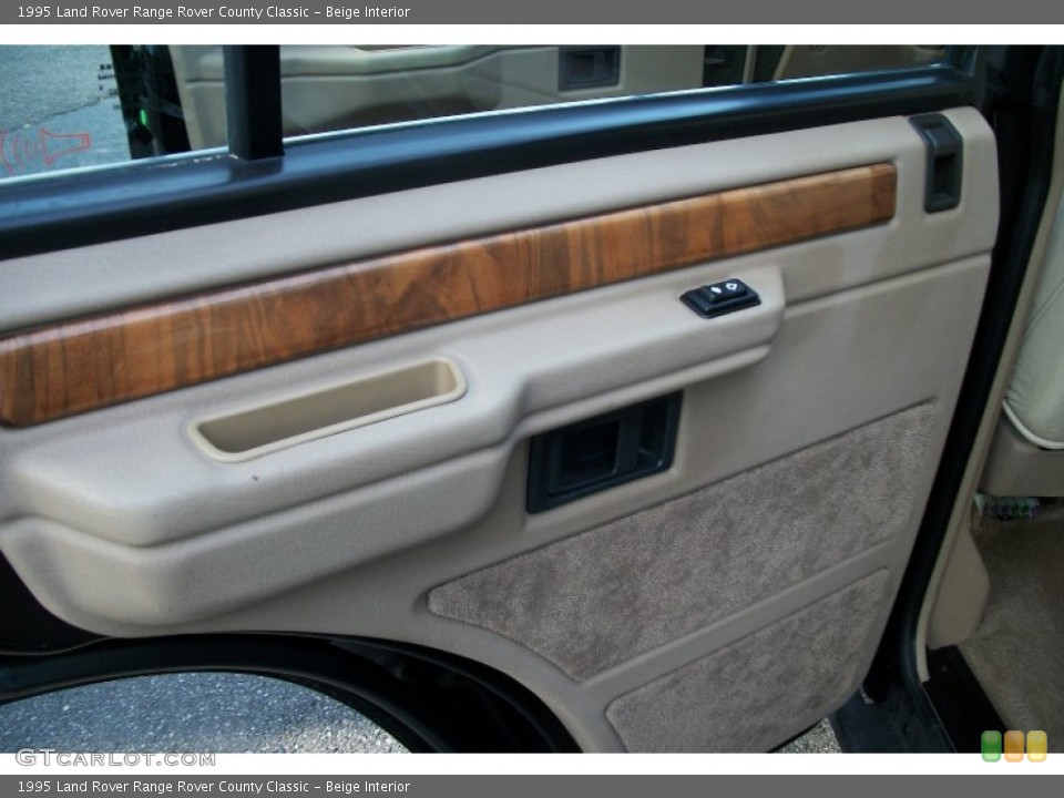 Beige Interior Door Panel for the 1995 Land Rover Range Rover County Classic #68712934