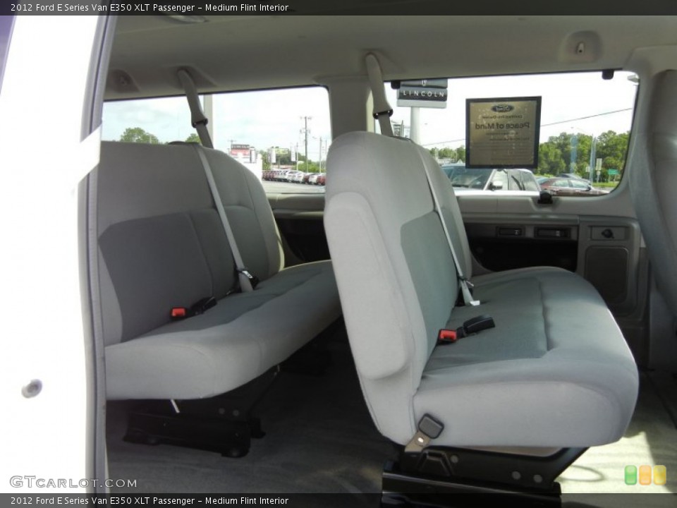 Medium Flint Interior Rear Seat for the 2012 Ford E Series Van E350 XLT Passenger #68713567