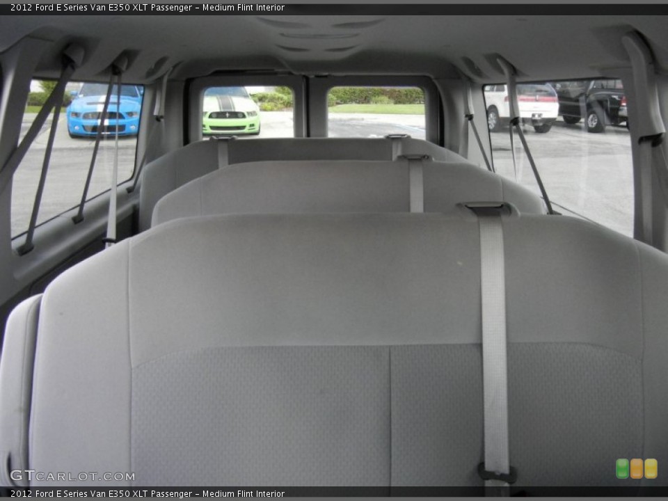 Medium Flint Interior Rear Seat for the 2012 Ford E Series Van E350 XLT Passenger #68713594