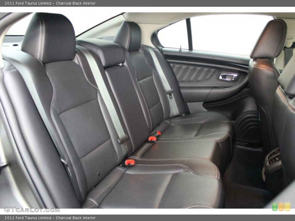 Charcoal Black Interior Rear Seat for the 2011 Ford Taurus Limited #68715397