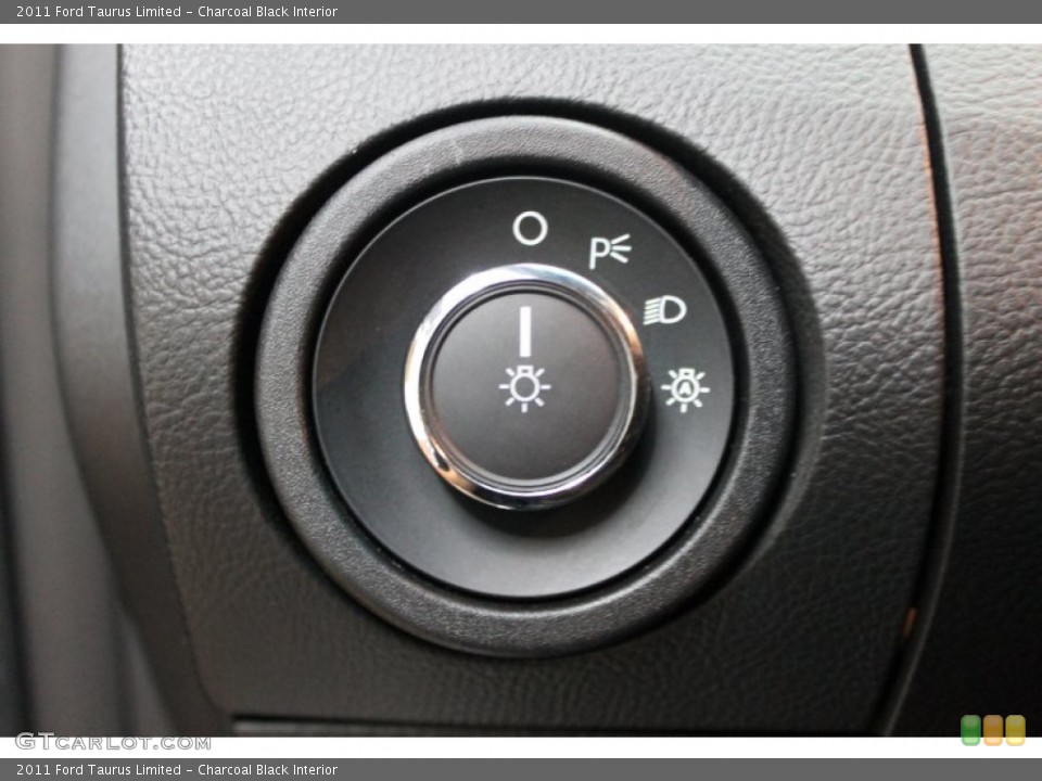 Charcoal Black Interior Controls for the 2011 Ford Taurus Limited #68715475