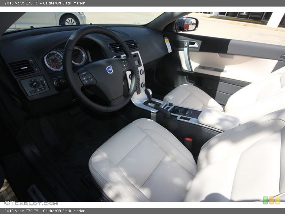 Calcite/Off Black Interior Photo for the 2013 Volvo C70 T5 #68715904