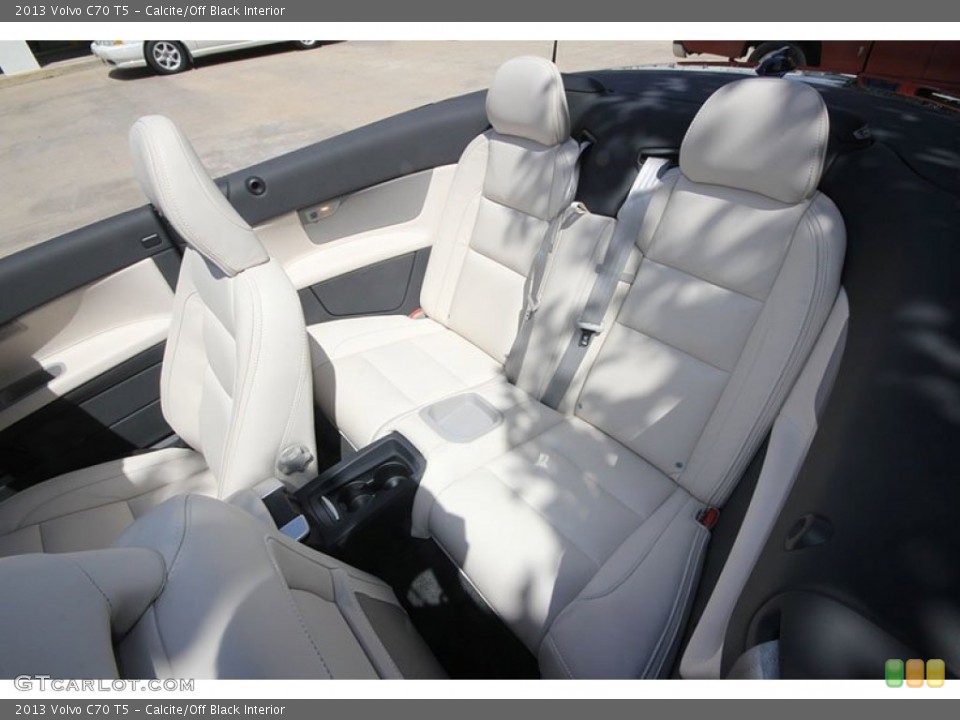 Calcite/Off Black Interior Rear Seat for the 2013 Volvo C70 T5 #68715922