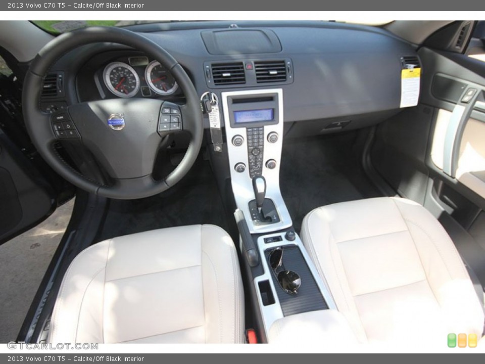 Calcite/Off Black Interior Dashboard for the 2013 Volvo C70 T5 #68715933