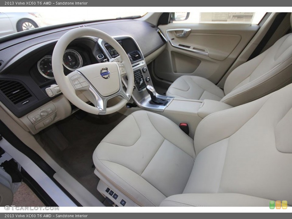 Sandstone Interior Prime Interior for the 2013 Volvo XC60 T6 AWD #68716092