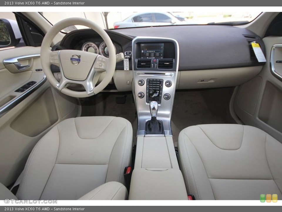 Sandstone Interior Dashboard for the 2013 Volvo XC60 T6 AWD #68716126