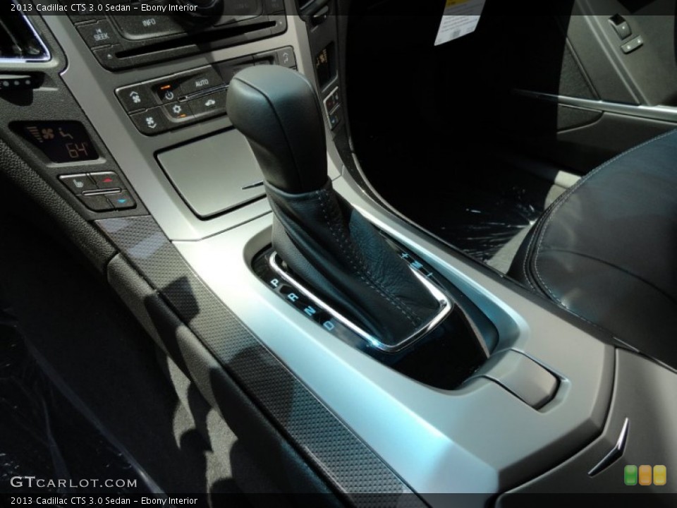 Ebony Interior Transmission for the 2013 Cadillac CTS 3.0 Sedan #68717834