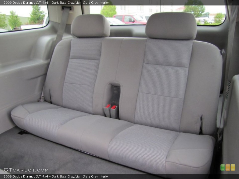 Dark Slate Gray/Light Slate Gray Interior Rear Seat for the 2009 Dodge Durango SLT 4x4 #68717863