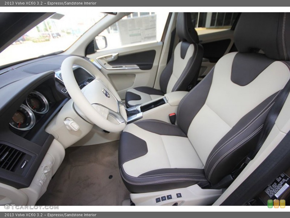 Espresso/Sandstone 2013 Volvo XC60 Interiors