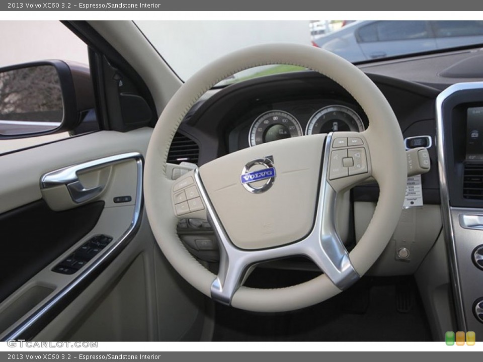 Espresso/Sandstone Interior Steering Wheel for the 2013 Volvo XC60 3.2 #68718125