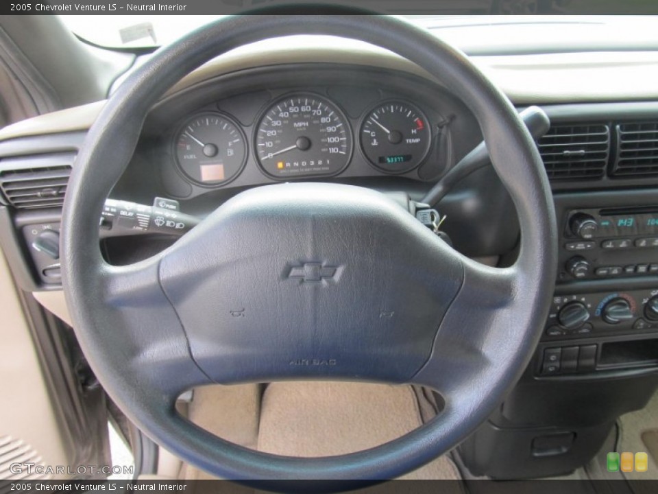 Neutral Interior Steering Wheel for the 2005 Chevrolet Venture LS #68718169