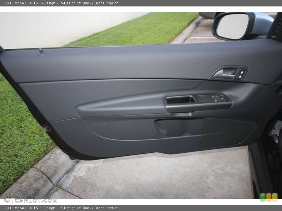 R-Design Off Black/Calcite Interior Door Panel for the 2013 Volvo C30 T5 R-Design #68719133