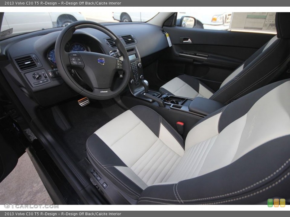 R-Design Off Black/Calcite Interior Photo for the 2013 Volvo C30 T5 R-Design #68719142