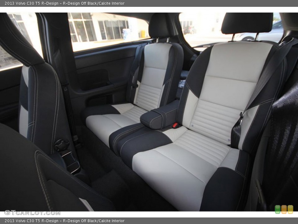 R-Design Off Black/Calcite Interior Rear Seat for the 2013 Volvo C30 T5 R-Design #68719159
