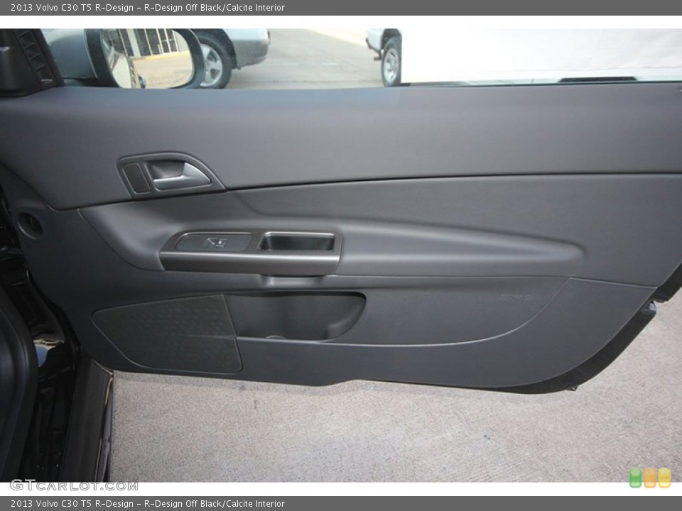 R-Design Off Black/Calcite Interior Door Panel for the 2013 Volvo C30 T5 R-Design #68719195