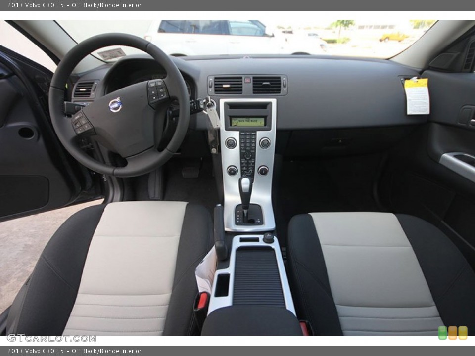 Off Black/Blonde Interior Dashboard for the 2013 Volvo C30 T5 #68719324