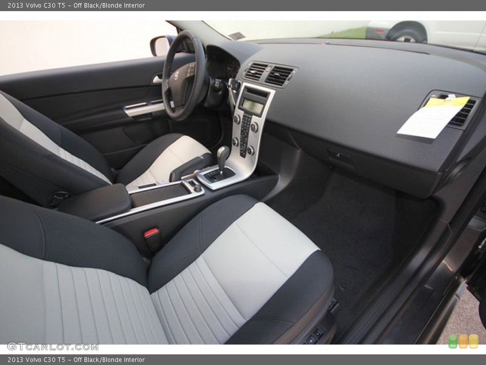 Off Black/Blonde Interior Photo for the 2013 Volvo C30 T5 #68719351