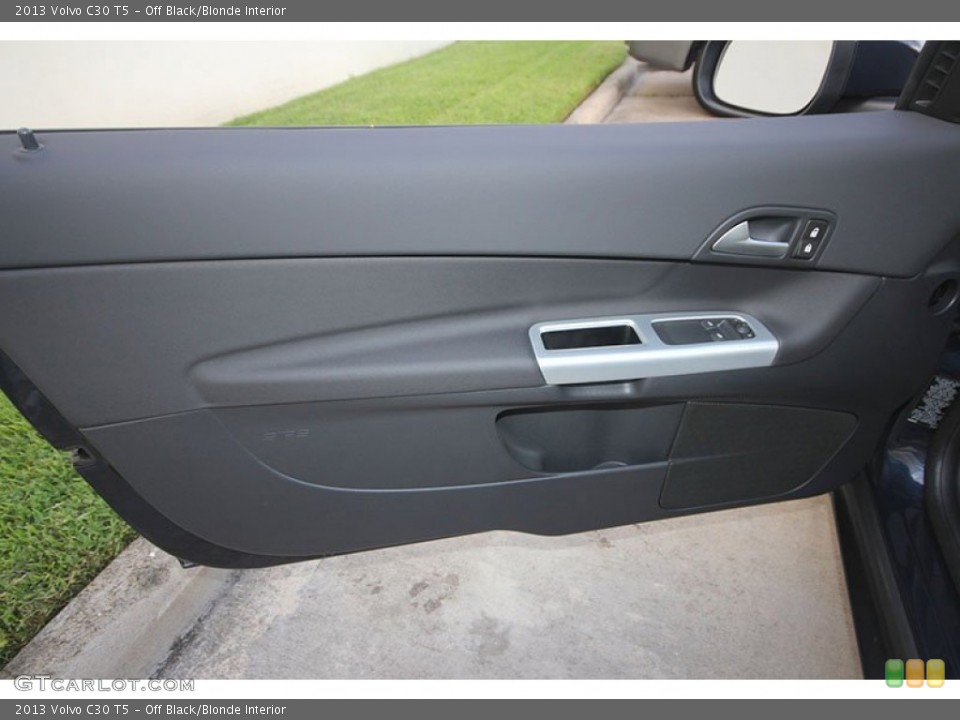 Off Black/Blonde Interior Door Panel for the 2013 Volvo C30 T5 #68719477