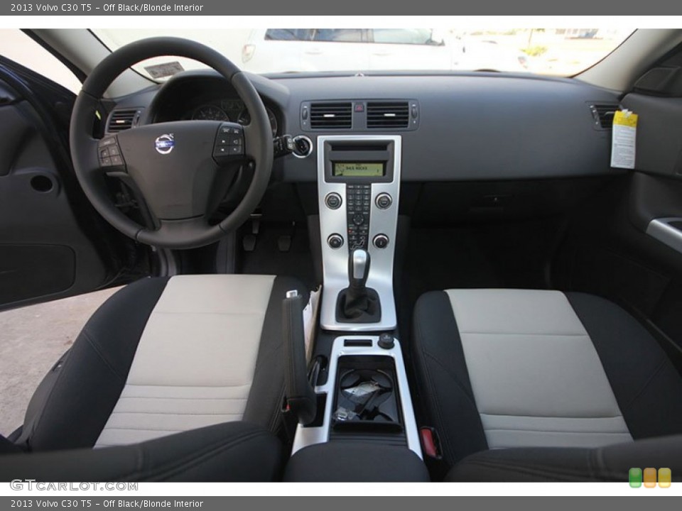 Off Black/Blonde Interior Dashboard for the 2013 Volvo C30 T5 #68719486