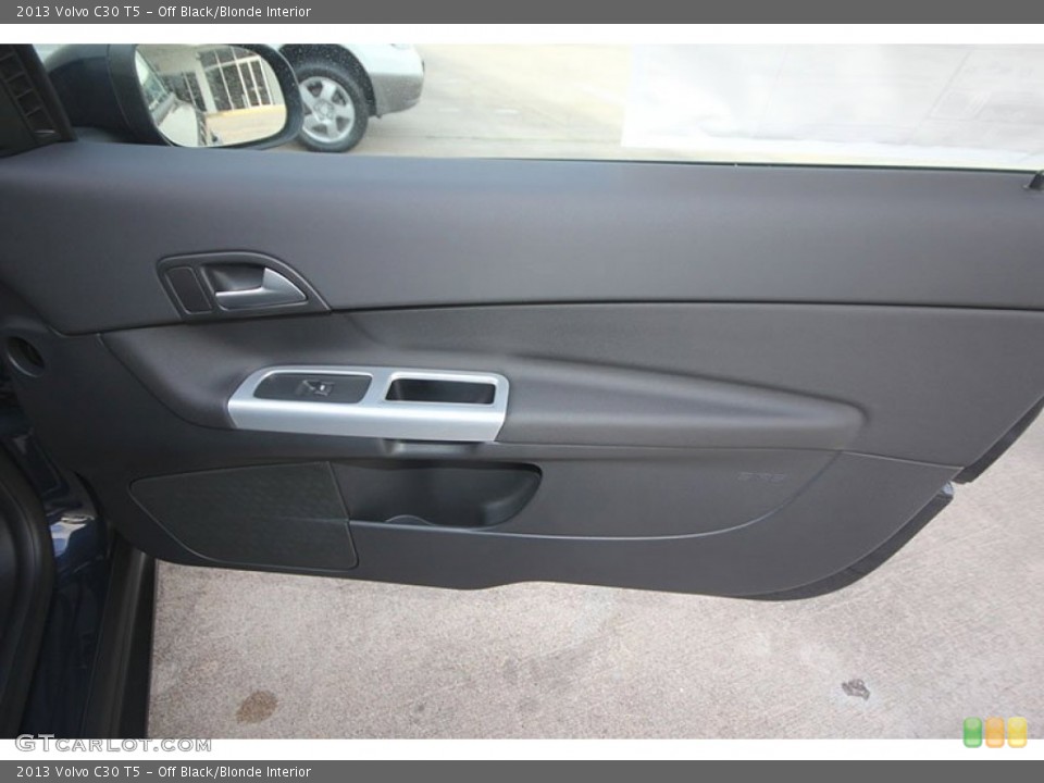 Off Black/Blonde Interior Door Panel for the 2013 Volvo C30 T5 #68719510
