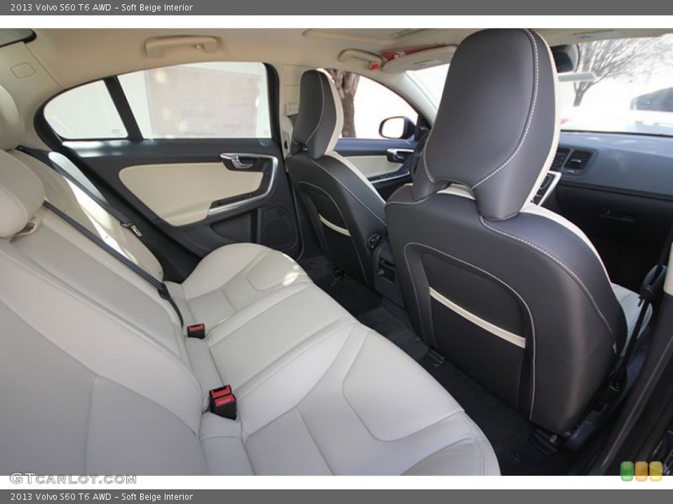 Soft Beige Interior Photo for the 2013 Volvo S60 T6 AWD #68719660