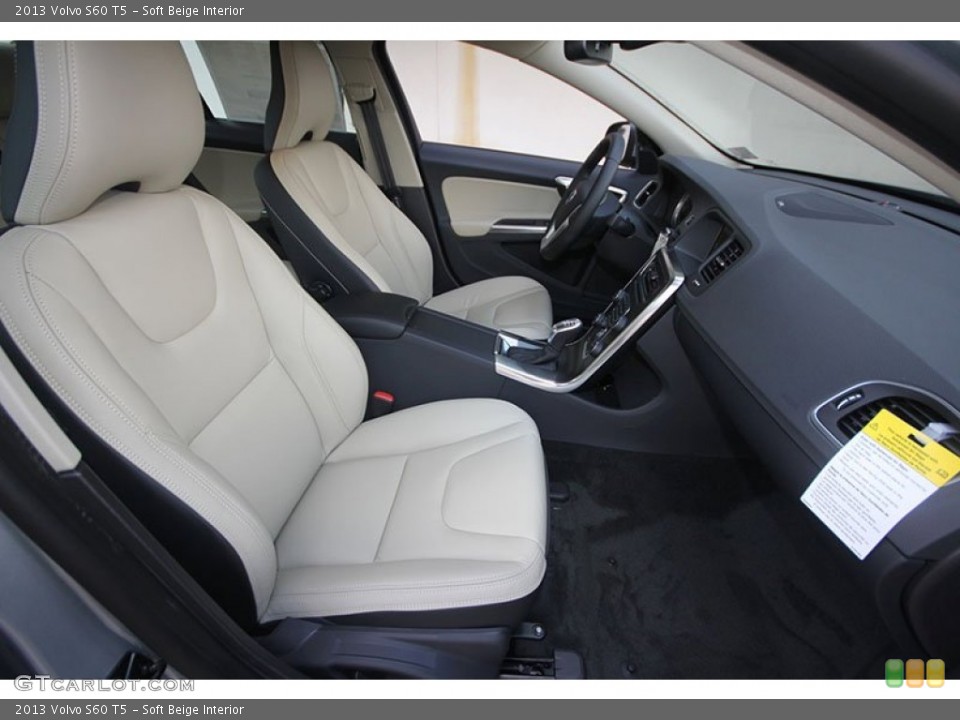 Soft Beige Interior Photo for the 2013 Volvo S60 T5 #68719876