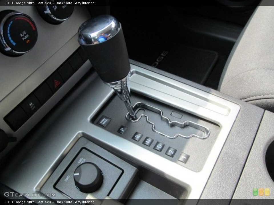 Dark Slate Gray Interior Transmission for the 2011 Dodge Nitro Heat 4x4 #68722019