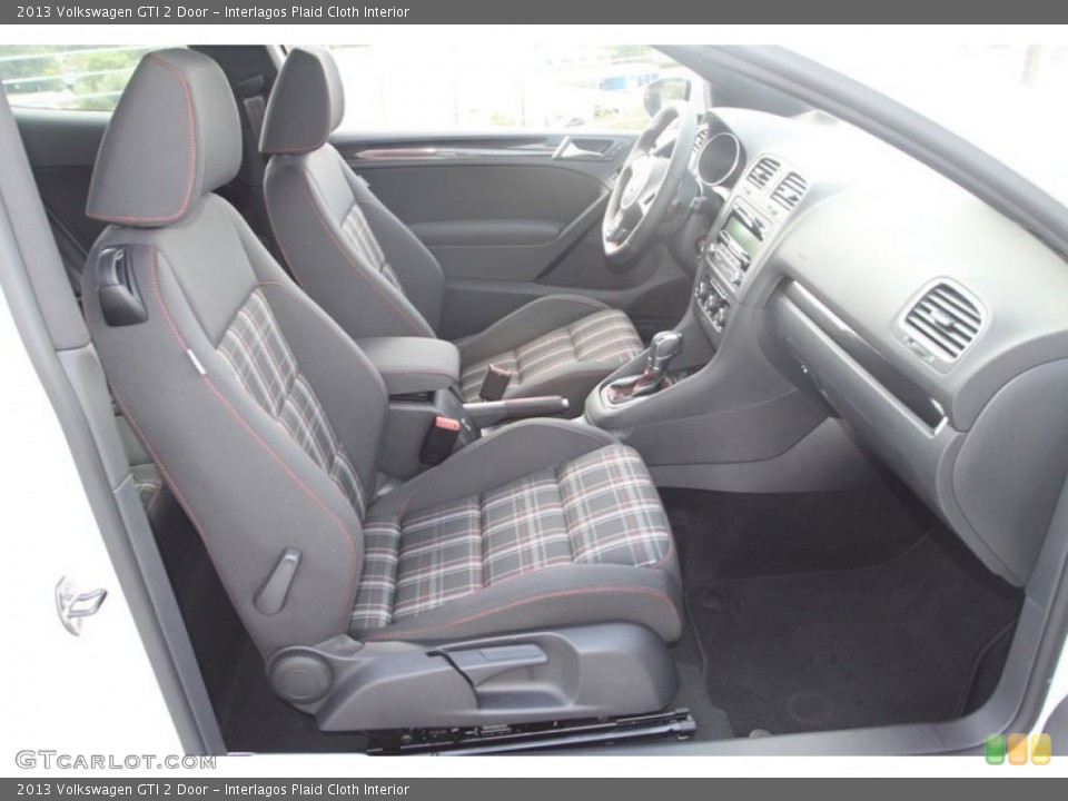 Interlagos Plaid Cloth Interior Photo for the 2013 Volkswagen GTI 2 Door #68722105
