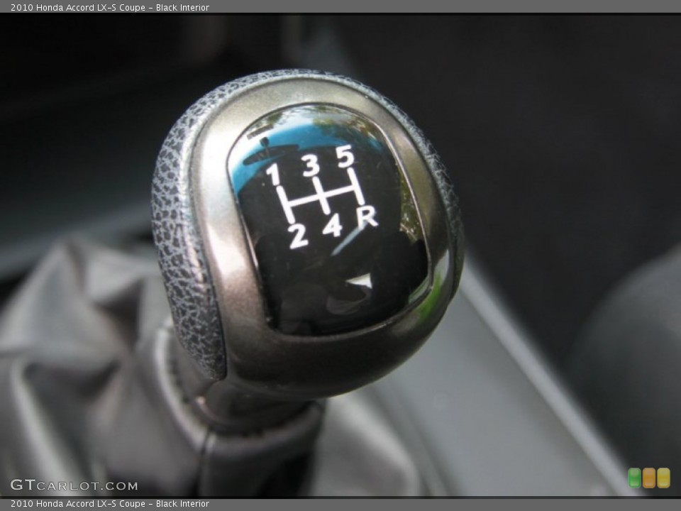 Black Interior Transmission for the 2010 Honda Accord LX-S Coupe #68722867