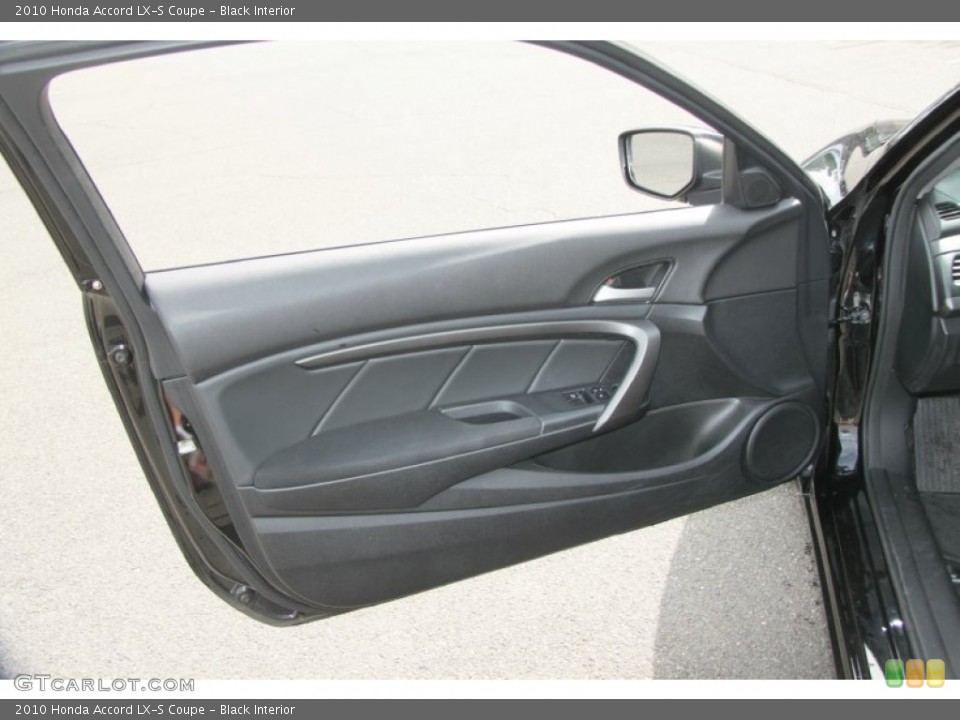 Black Interior Door Panel for the 2010 Honda Accord LX-S Coupe #68722910
