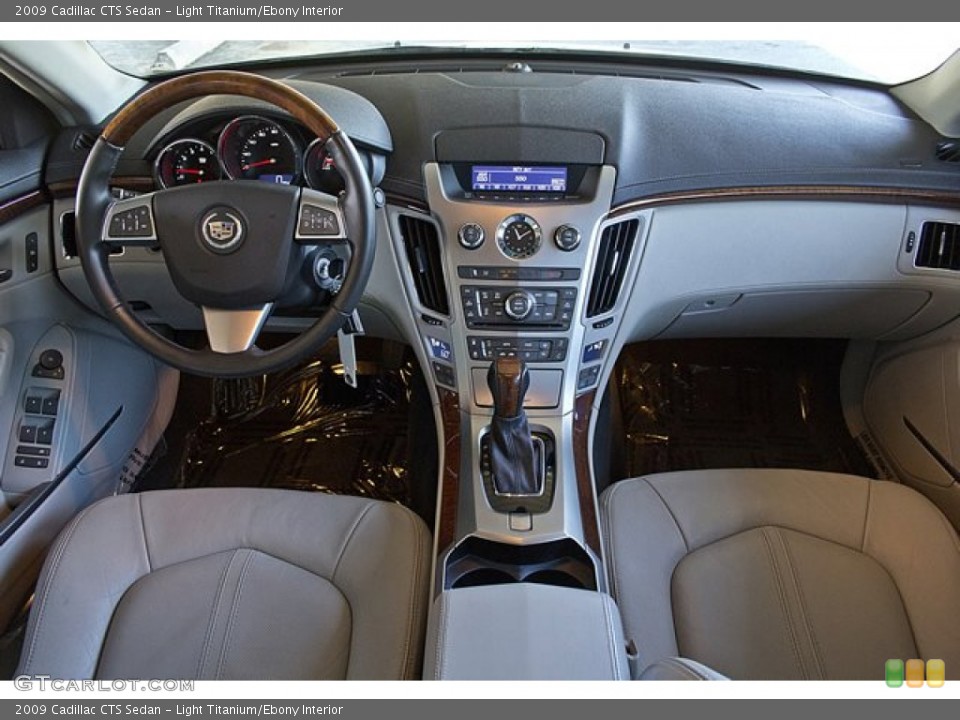 Light Titanium/Ebony Interior Dashboard for the 2009 Cadillac CTS Sedan #68727634