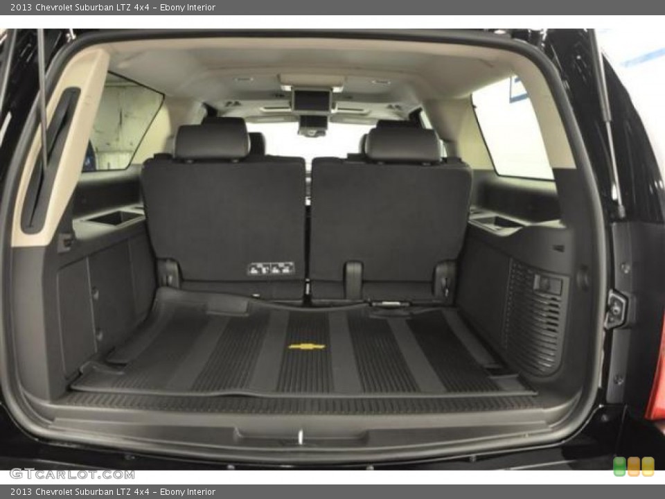 Ebony Interior Trunk for the 2013 Chevrolet Suburban LTZ 4x4 #68727892