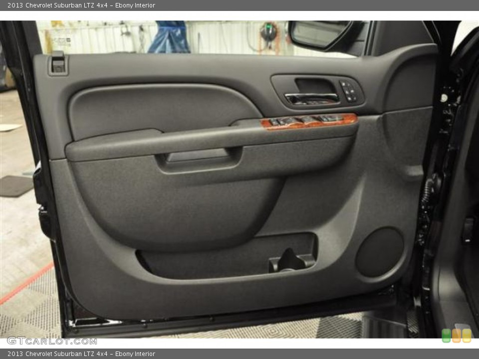 Ebony Interior Door Panel for the 2013 Chevrolet Suburban LTZ 4x4 #68727910