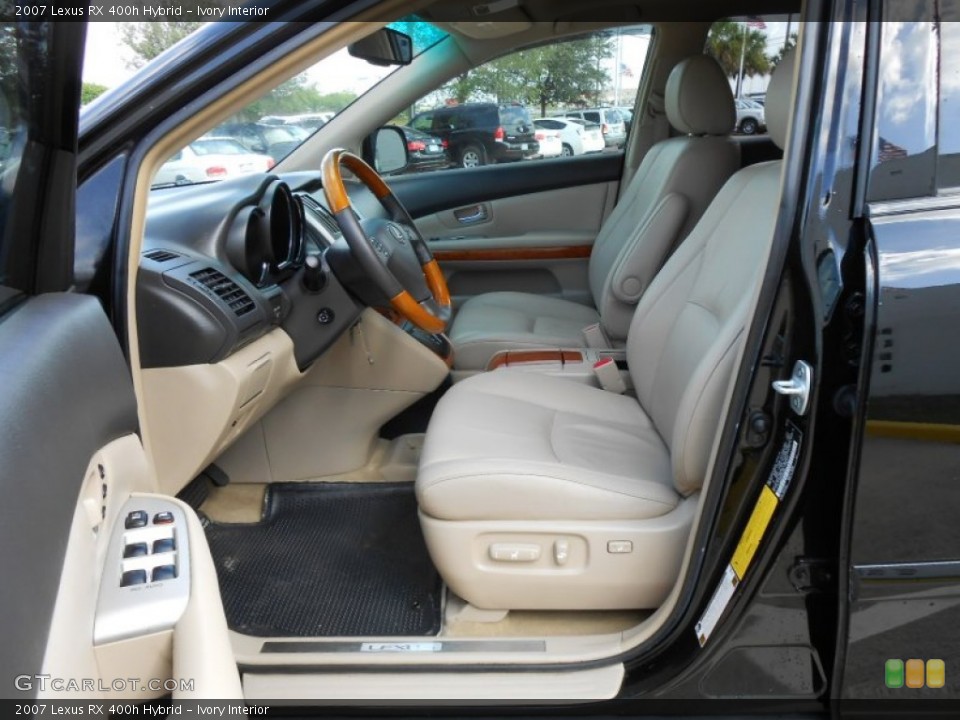 Ivory Interior Prime Interior for the 2007 Lexus RX 400h Hybrid #68731351