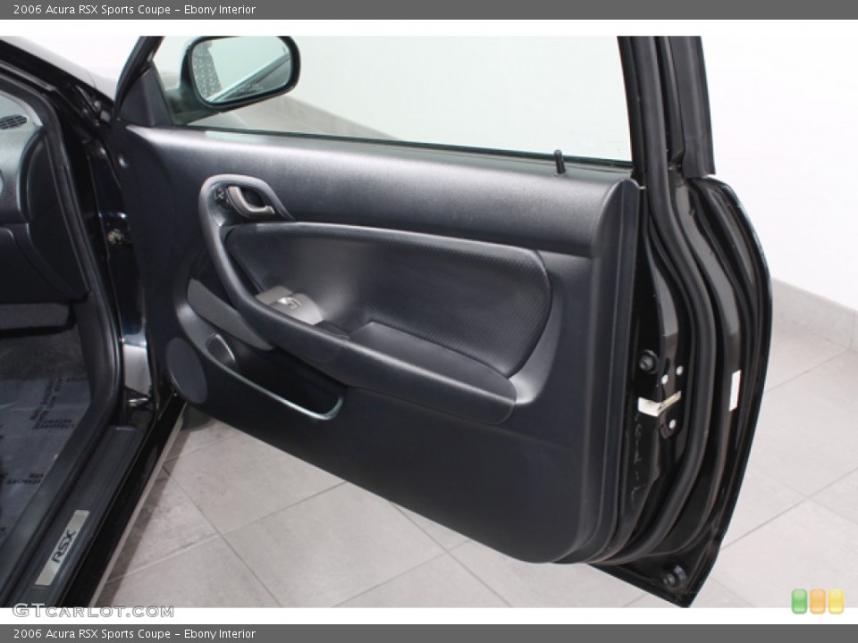 Ebony Interior Door Panel for the 2006 Acura RSX Sports Coupe #68733352
