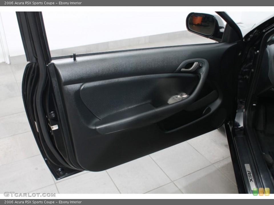 Ebony Interior Door Panel for the 2006 Acura RSX Sports Coupe #68733361