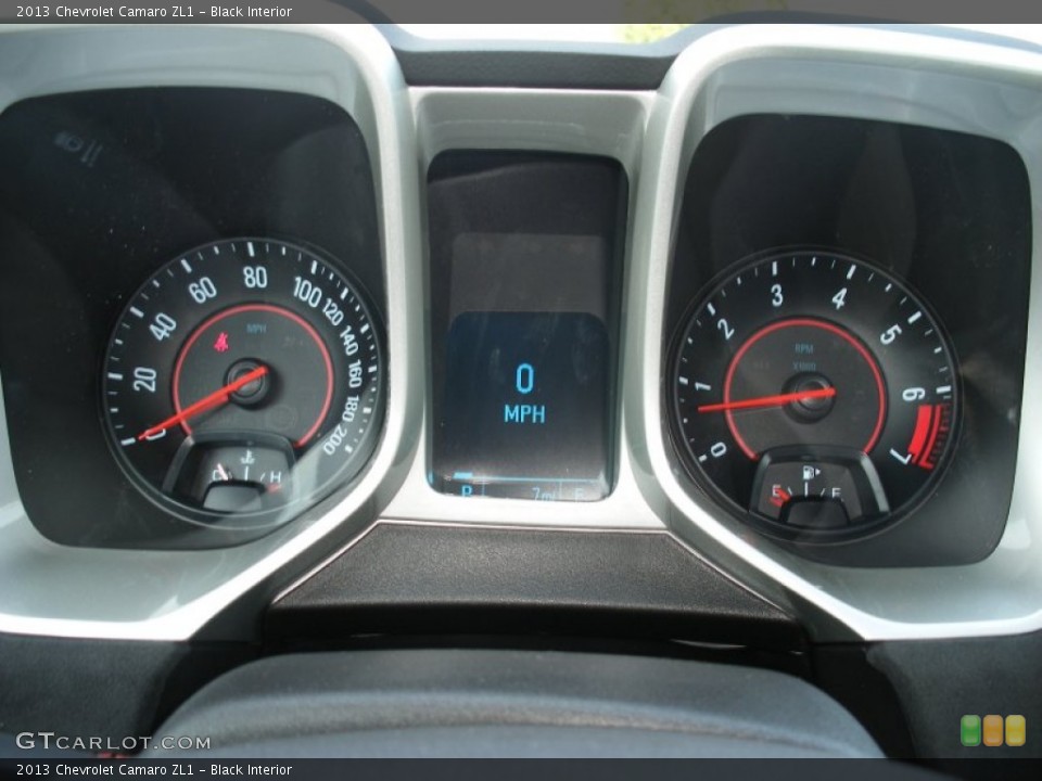 Black Interior Gauges for the 2013 Chevrolet Camaro ZL1 #68734786