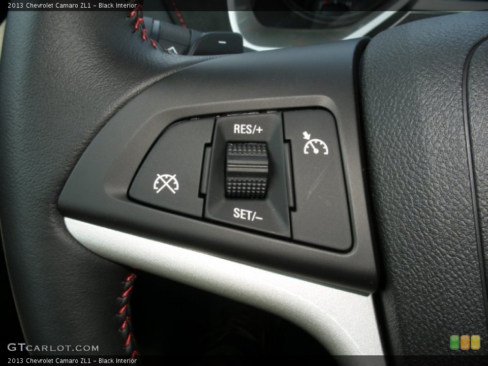 Black Interior Controls for the 2013 Chevrolet Camaro ZL1 #68734813