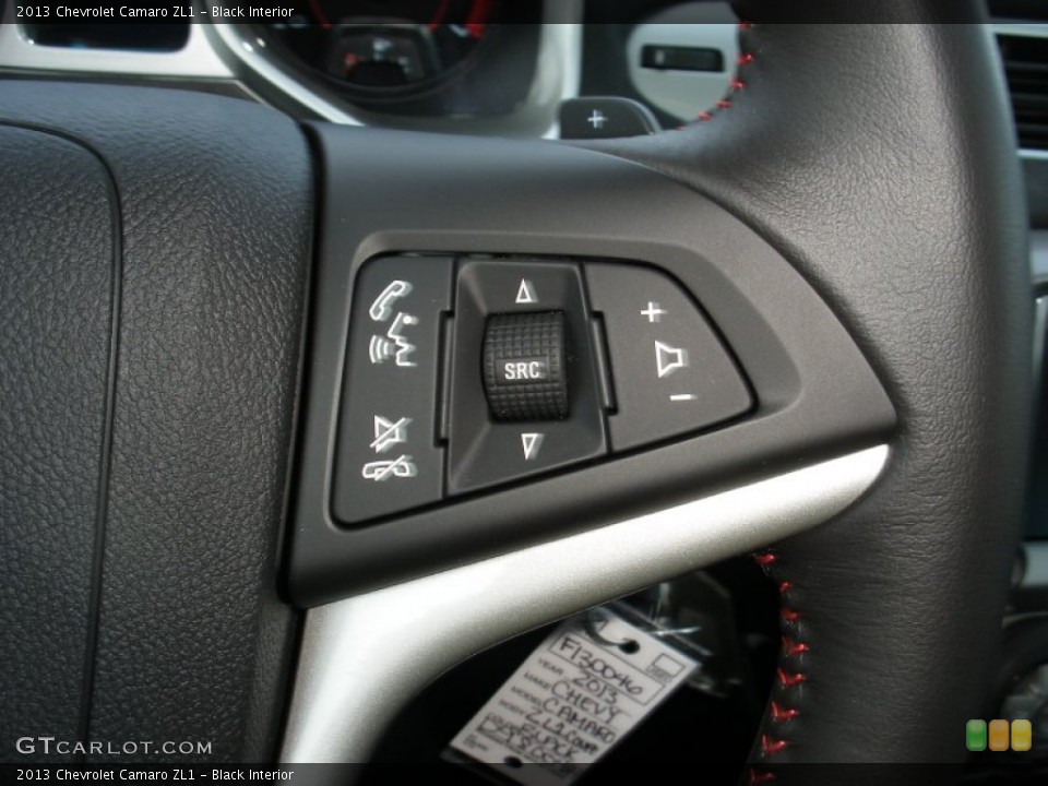 Black Interior Controls for the 2013 Chevrolet Camaro ZL1 #68734822