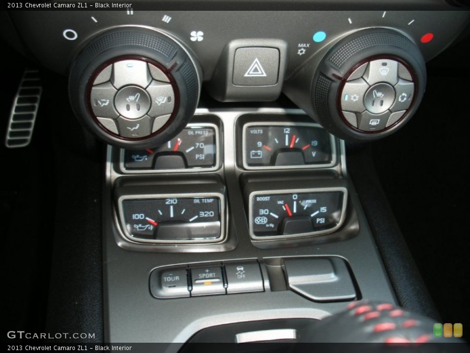Black Interior Controls for the 2013 Chevrolet Camaro ZL1 #68734840