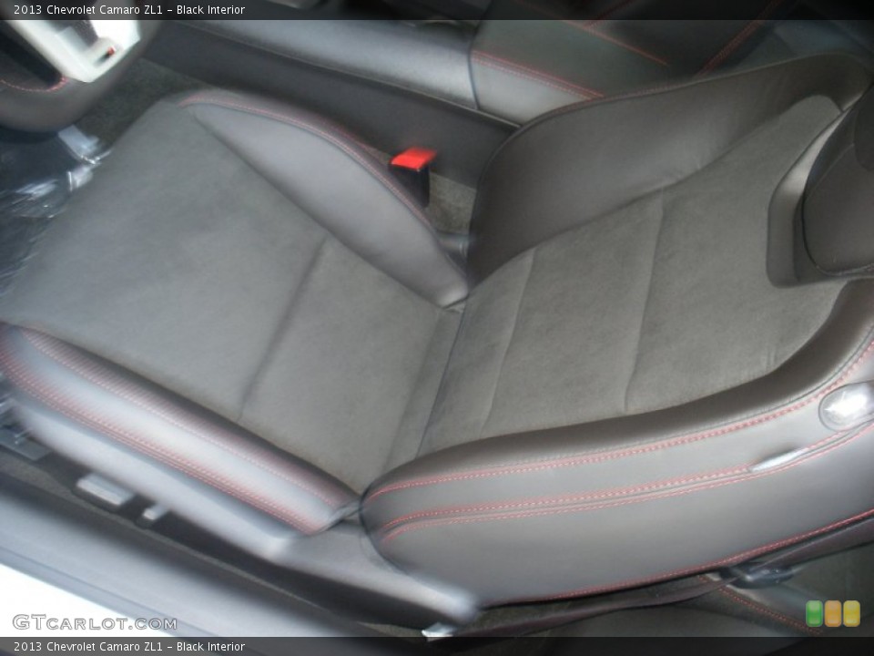 Black Interior Front Seat for the 2013 Chevrolet Camaro ZL1 #68734888