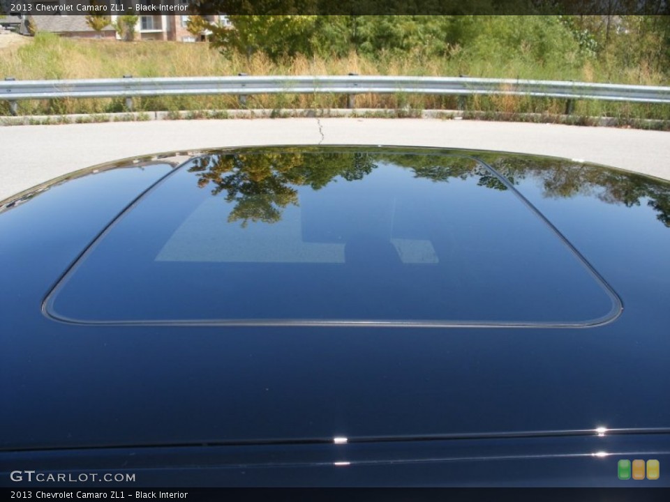 Black Interior Sunroof for the 2013 Chevrolet Camaro ZL1 #68735059