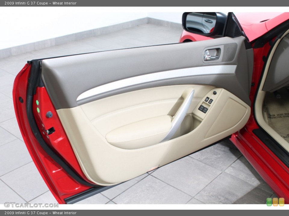 Wheat Interior Door Panel for the 2009 Infiniti G 37 Coupe #68735323