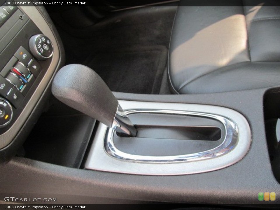 Ebony Black Interior Transmission for the 2008 Chevrolet Impala SS #68736179