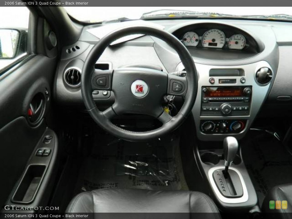 Black Interior Photo for the 2006 Saturn ION 3 Quad Coupe #68738518