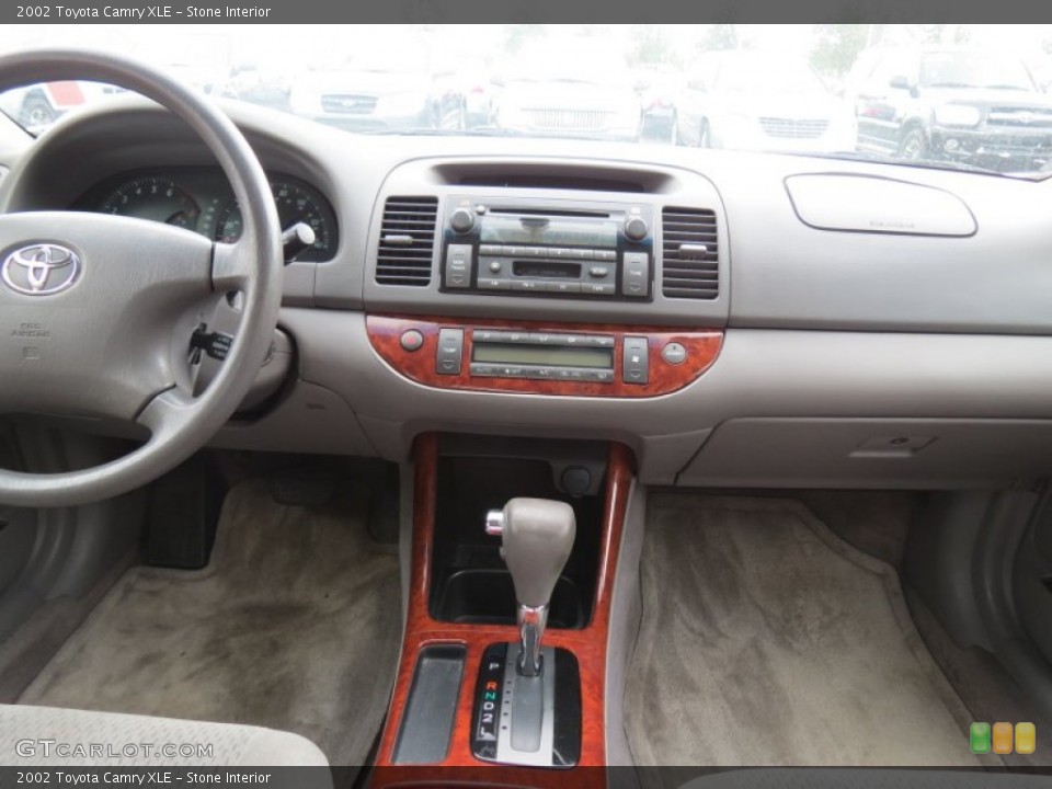Stone Interior Dashboard for the 2002 Toyota Camry XLE #68739236