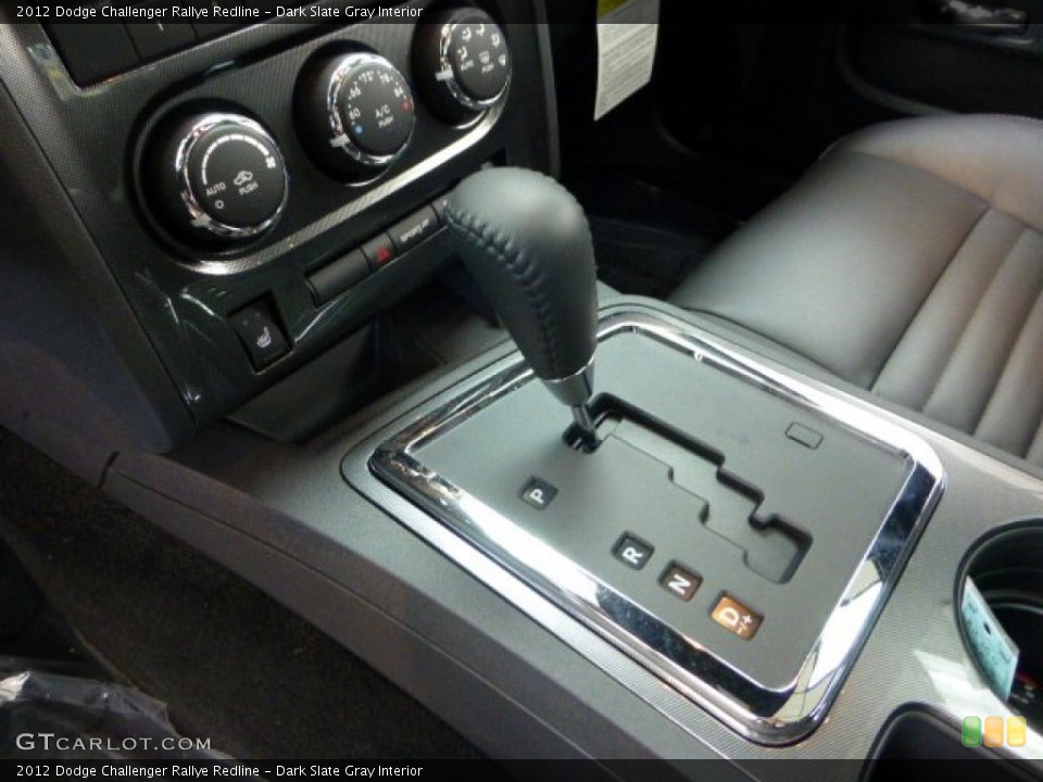 Dark Slate Gray Interior Transmission for the 2012 Dodge Challenger Rallye Redline #68739520