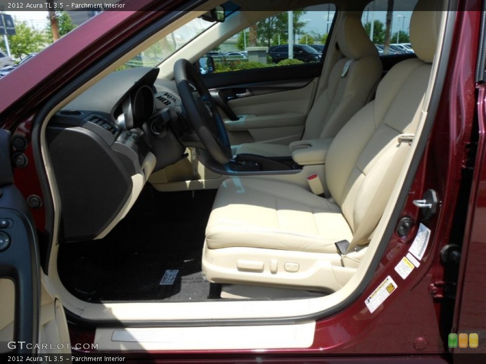Parchment Interior Front Seat for the 2012 Acura TL 3.5 #68743411
